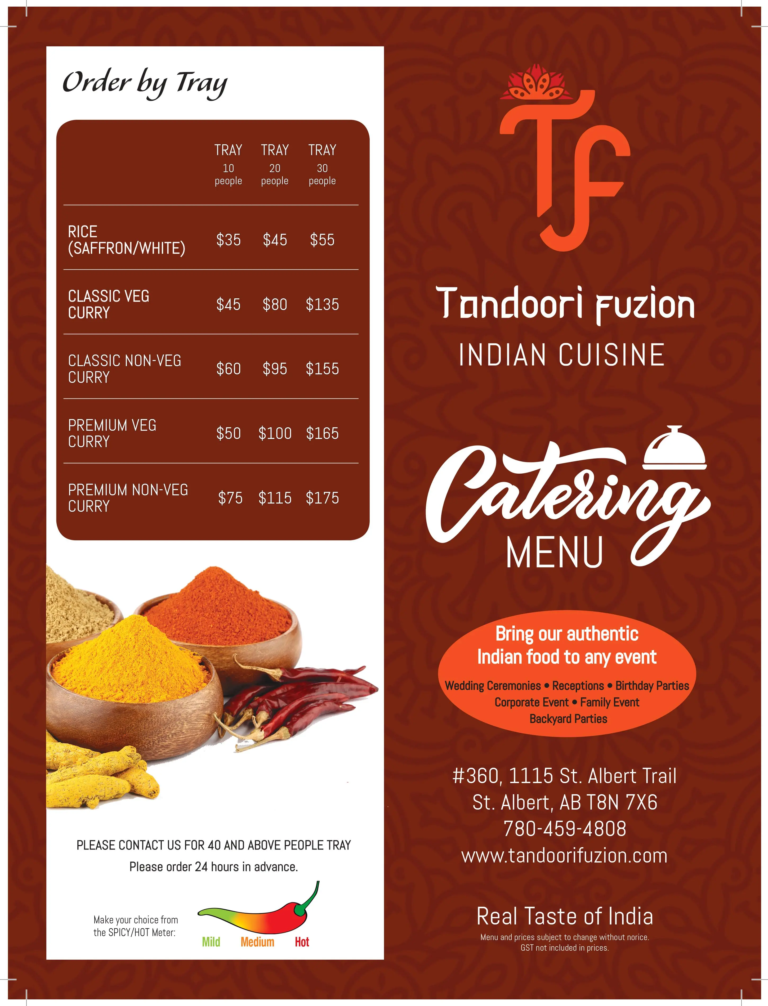 Catering at Angeethi Flame Indian Restaurant Cedar Park, TX